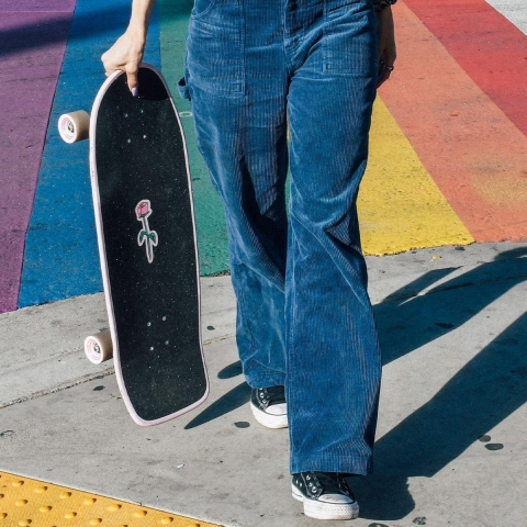 Impala Skateboard - Latis Cruiserboard - 31,5'' - Art Baby Meisj - Impala - OneSize - Skateboard