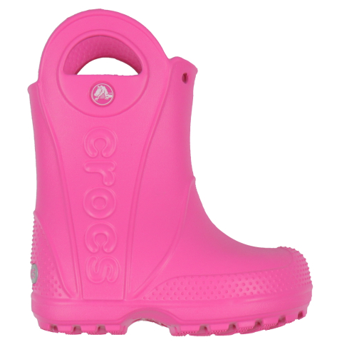 Crocs Regenlaarzen - Handle It Rain Boot T - Roze Verpletteren - Crocs - 27/28 - Regenlaarzen