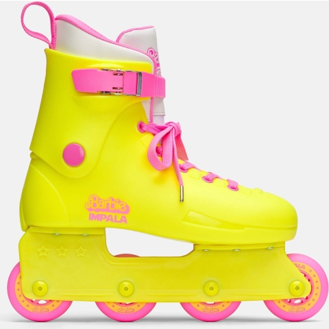 Impala Rolschaatsen - Lightspeed Inline - Barbie Helder Yellow - Impala - 40 - Rolschaatsen