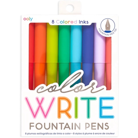 Ooly Vulpen - 8 stk - Kleur Schrijf Vulpennen - Ooly - OneSize - Marker