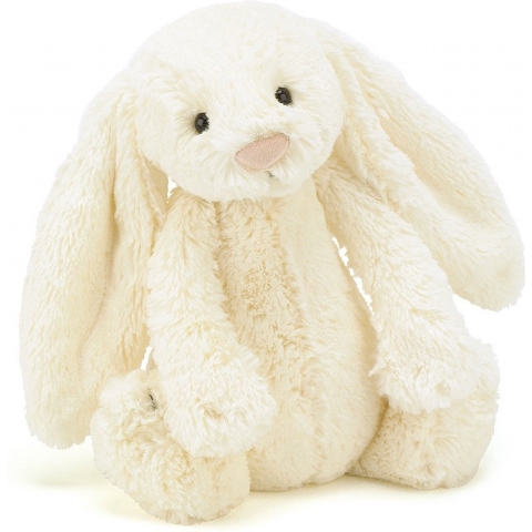 Jellycat Knuffel - Medium+ - 31x12 cm - Bashful Cream Bunny - Jellycat - OneSize - Knuffel