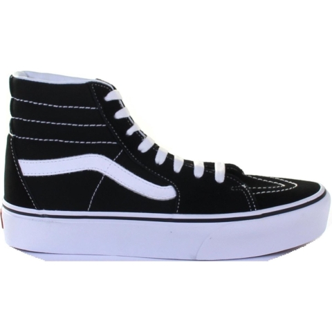 Vans Laarzen - SK8-HI - Perron 2 - Black/True Whit - Vans - 37 - Laarzen