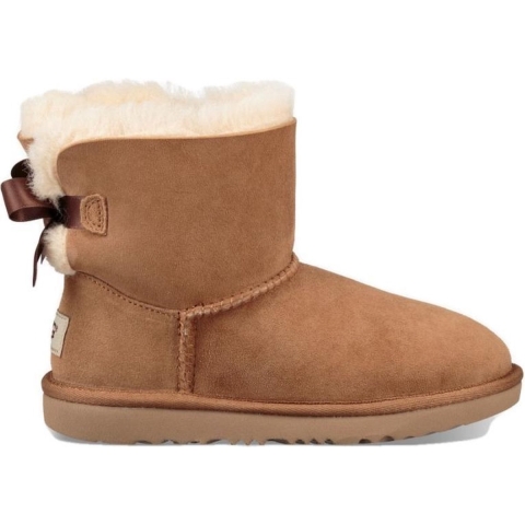 UGG Teddyboots - K Mini Bailey Bow ll -Chestnut - UGG - 35 - Teddyboots