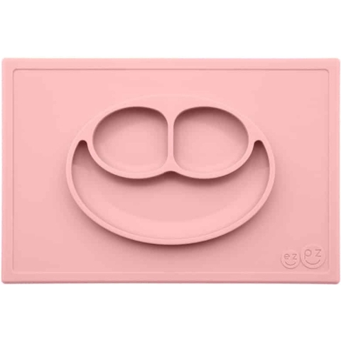 EzPz Happy Mat - Silicone - Dusty Roze - EzPz - OneSize - Borden