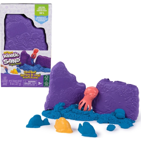 Kinetic Sand Strandset - 227 g - Coral Reef - Kinetic Sand - OneSize - Kinetisch Zand