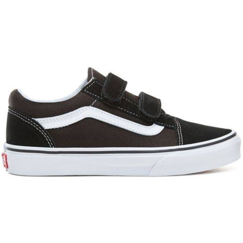 Vans Schoenen - Old Skool - Zwart/Wit m. Klittenband - Vans - 32,5 - Schoenen