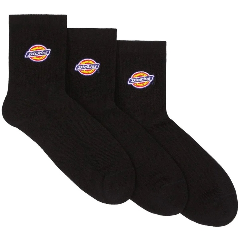 Dickies Sokken - 3-pack - Valley Grove - Zwart - Dickies - 39/42 - Sokken