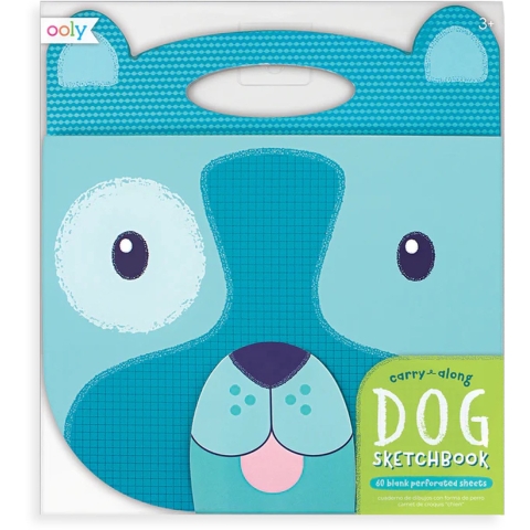 Ooly Schetsboek - Carry Langs - Hondje - Ooly - OneSize - Notitieboekje