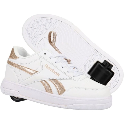 Heelys X Reebok Rollerskates - CL Court Low - White/Gold - Heelys - 40 1/2 - Schoenen