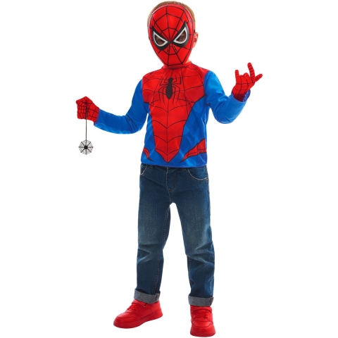 Rubies Verkleedkleren - Marvel Spider-Man - Rubies - 4-6 jaar (104-116) - Kostuum