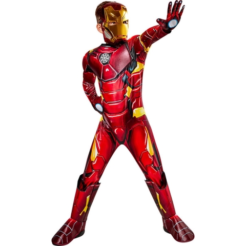 Rubies Verkleedkleren - Marvel's Iron Man Premium - Rubies - 5-6 jaar (110-116) - Kostuum