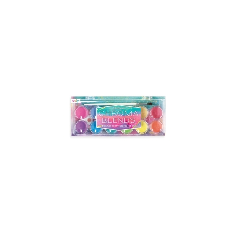Ooly Aquarel - 12 Kleuren - Parelmoer - Ooly - OneSize - Verf