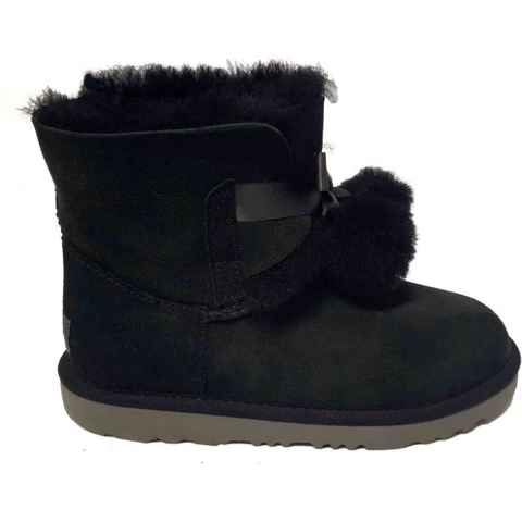 UGG Teddyboots - Gita - Zwart m. Pom Poms - UGG - 32 - Teddyboots
