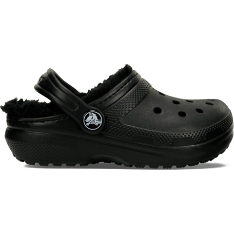 Crocs Sandalen m. Voering - Classic+ Gevoerde klomp T-shirt - Zw - Crocs - 22/23 - Sandalen