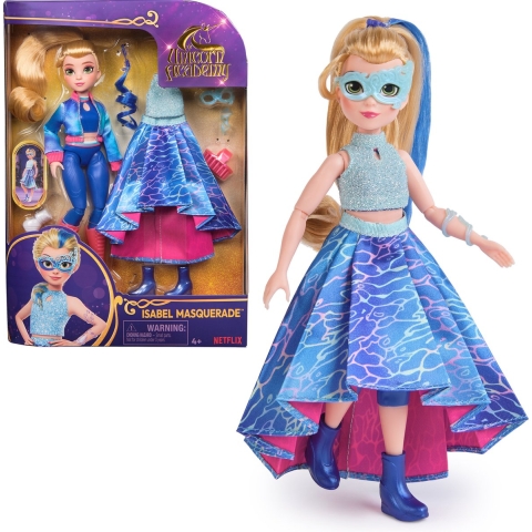 Unicorn Academy Pop - 24 cm - Isabel Maskerade - Unicorn Academy - OneSize - Pop