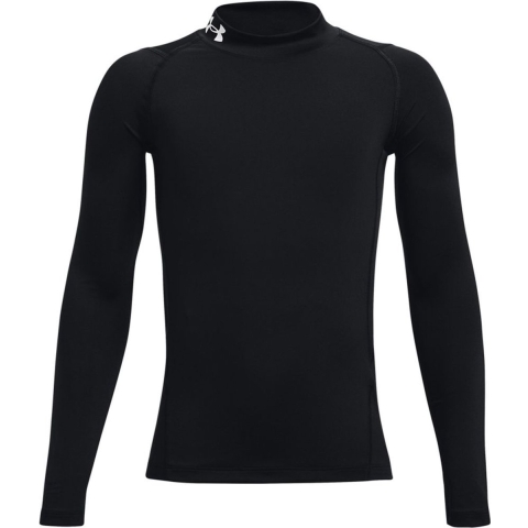 Under Armour Blouse - HG Armor Mock - Zwart - Under Armour - 18-20 jaar - Shirts