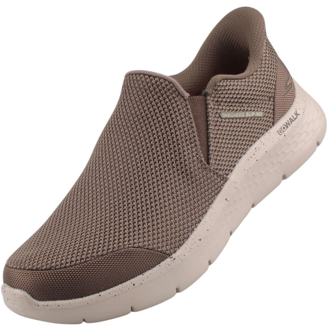 Skechers GO WALK Flex Ojai Textiel Herentrainers in Khaki