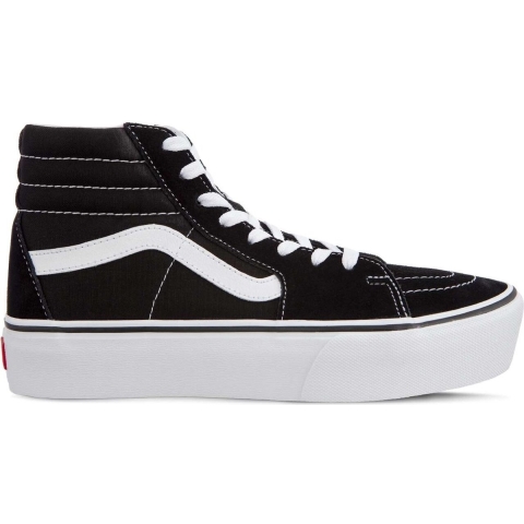 Vans Laarzen - SK8-HI - Perron 2 - Black/True Whit - Vans - 41 - Laarzen