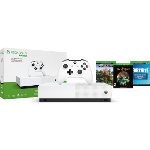 Microsoft Xbox One S All-Digital Edition | 1 TB | wit