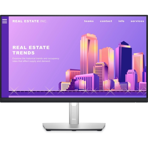 Dell P2422H | 23.8"| zwart/grijs | incl. standaard