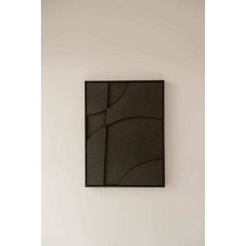 Indore Home – 3d schilderij – design a2 – abstracte vormen – 3d wandpaneel -