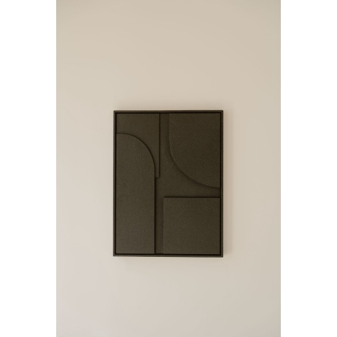 Indore Home – 3d schilderij – design b1 – abstracte vormen – 3d wandpaneel -