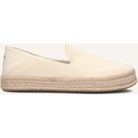 TOMS Carolina 100% Katoen Dames Espadrilles Naturel