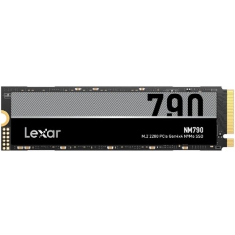 Lexar NM790 - M.2 NVMe SSD 4TB - 7400MB/s lezen 6500MB/s schrijven