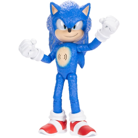 Sonic Figuur - Sonic 3 Film - Sonic - OneSize - Speelgoed