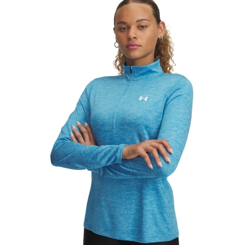 Trainingsshirt 1/2 rits voor dames Under Armour Tech™