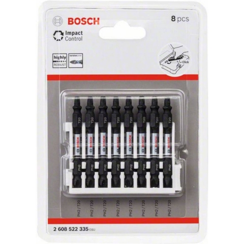Bosch Accessories 2608522335 Dubbelbitset 8-delig