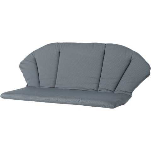 Elegance bank Rib grey 105 cm x 95 cm Madison - Madison