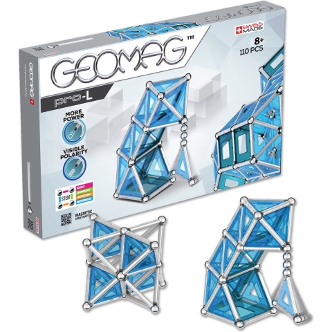 Geomag Magneetset - Pro-l Panelen - 110 Onderdelen - Geomag - OneSize - Magnetisch speelgoed