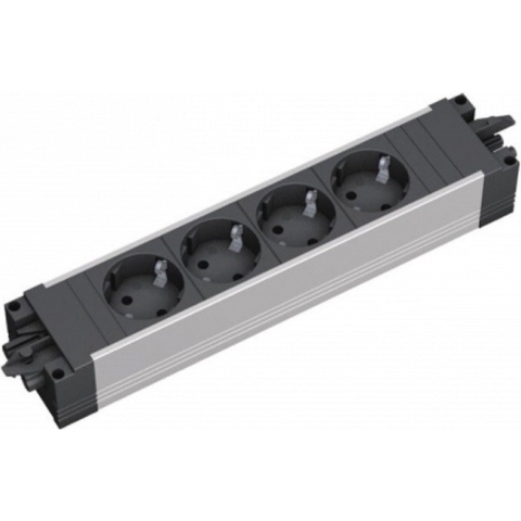 Bachmann 906.18802 Stekkerdoosmodule Antraciet, Zilver 1 stuk(s)