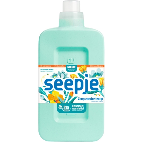 6x Seepje Wasmiddel Universeel Verfrissende Jasmijn 945 ml