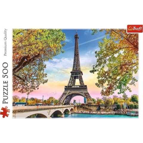 Trefl Romantisch Parijs puzzel - 500 stukjes