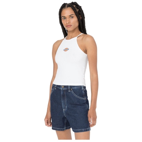 Dickies Top - Kettingmeer - Wit - Dickies - XS - Xtra Small - Tanktop
