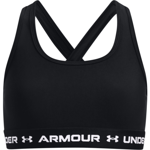 Under Armour Top - Crossback Solid - Zwart - Under Armour - 7 jaar (122) - Tanktop