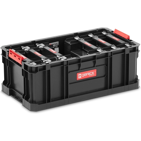 Qbrick System 200 TWO - Gereedschapskist - Inclusief 6 Organizer Multi - Zwart