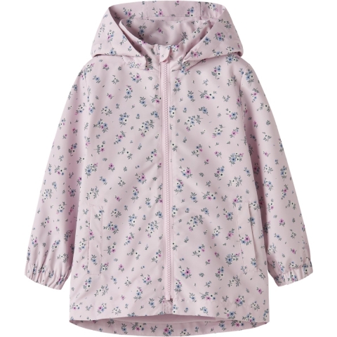 Name It Jas - Noos - NmfMaxi - Lilac Snow/Floral Patch - Name It - 3 jaar (98) - Zomerjas