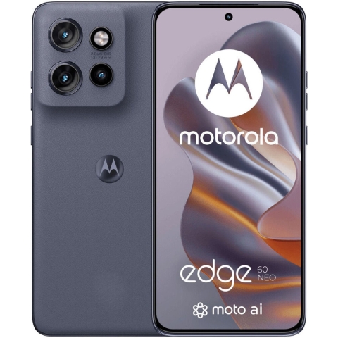 Motorola Edge 60 Neo - Smartphone - 5G 6,36"Octa Core 8 GB RAM 256 GB Blauw