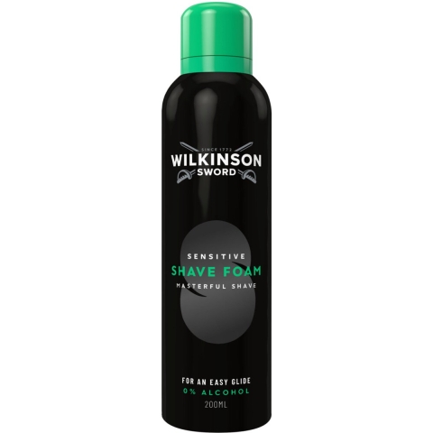 3x Wilkinson Sensitive Shave Foam 200 ml