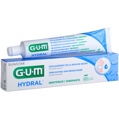 3x GUM Hydral Tandpasta 75 ml