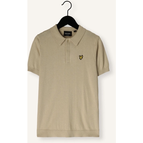 Lyle & Scott Polo - Gebreid - Wheat - Lyle & Scott - 12-13 jaar (152-158) - Polo