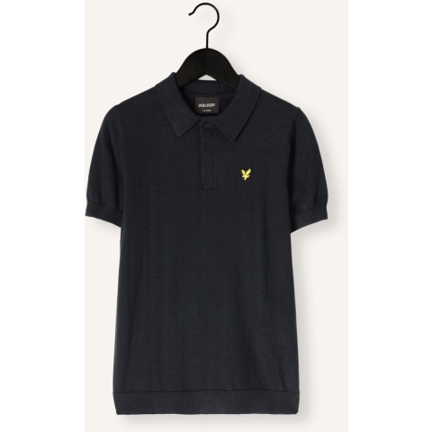 Lyle & Scott Polo - Gebreid - Dark Navy - Lyle & Scott - 10-11 jaar (140-146) - Polo