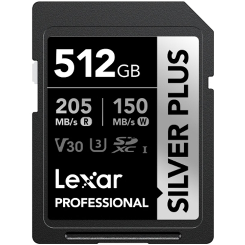 Lexar SD Silver Plus UHS-1 512GB V30 |  | 0843367134151