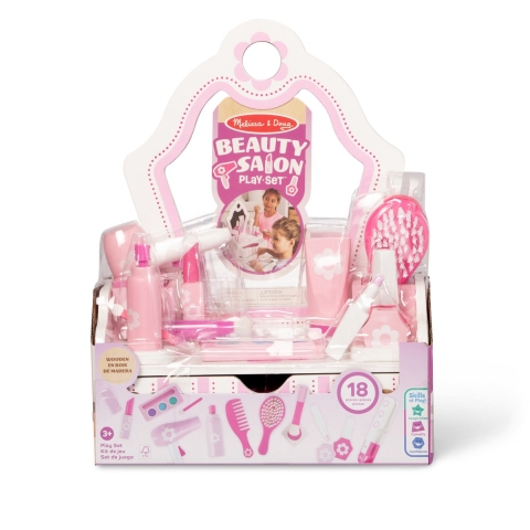 Melissa&Doug Houten kaptafel - Met kindveilige spiegel en lade