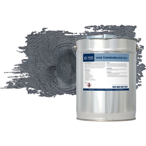 Wixx Tuinmeubel Olie UV+ Antraciet 2.5L