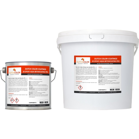 DCC 2K Epoxy Aqua Betoncoating RAL 7040 | Venstergrijs