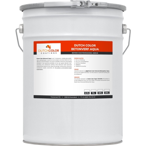 DCC Betonverf Aqua Pro Wit 20L
